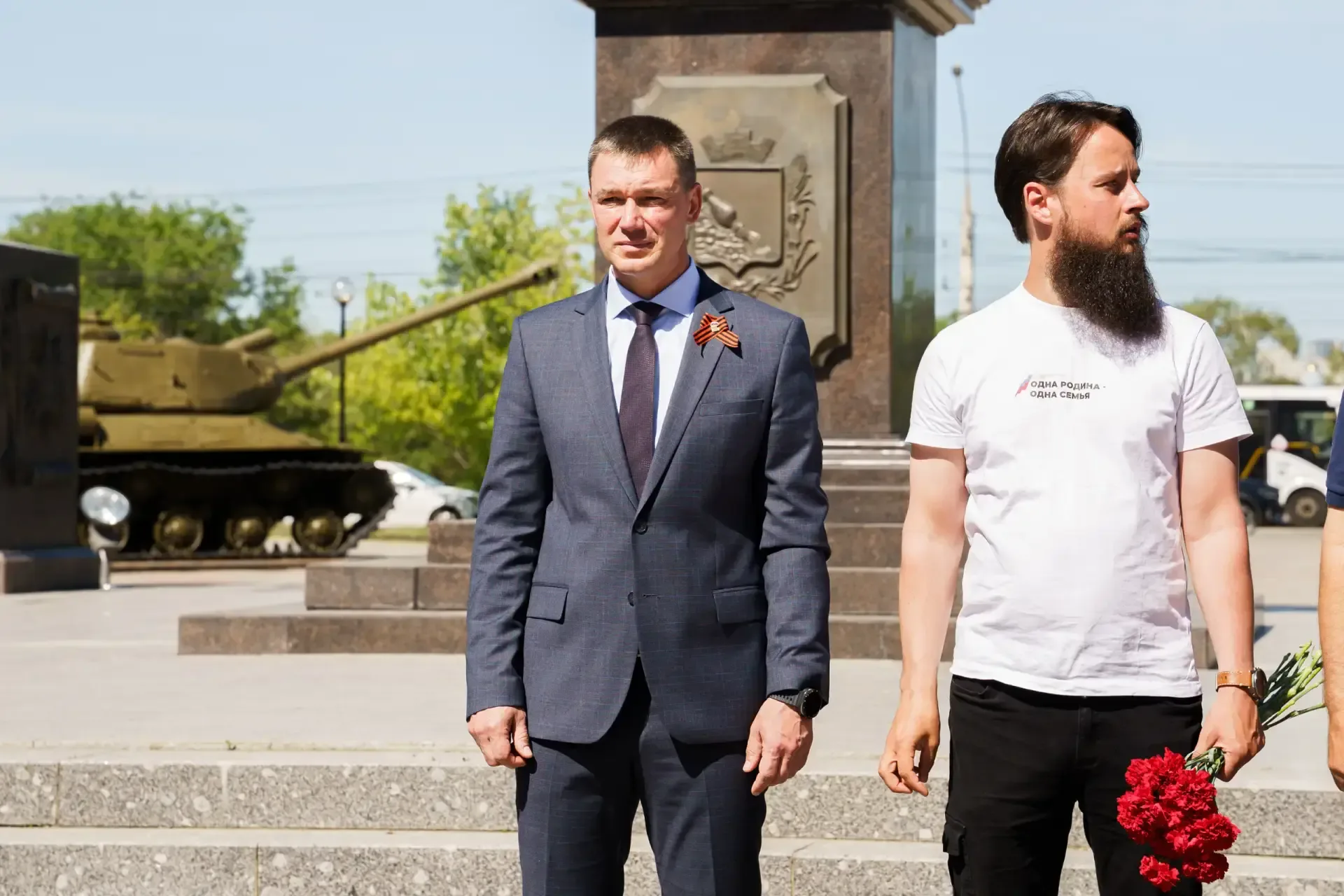 Колонна автопробега «Одна Родина – одна семья» добралась до Воронежа  Участников встретили представи