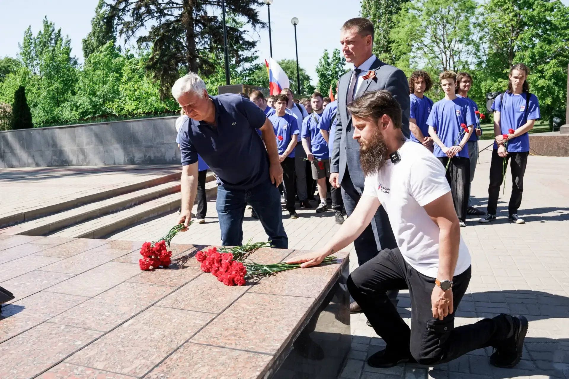 Колонна автопробега «Одна Родина – одна семья» добралась до Воронежа  Участников встретили представи