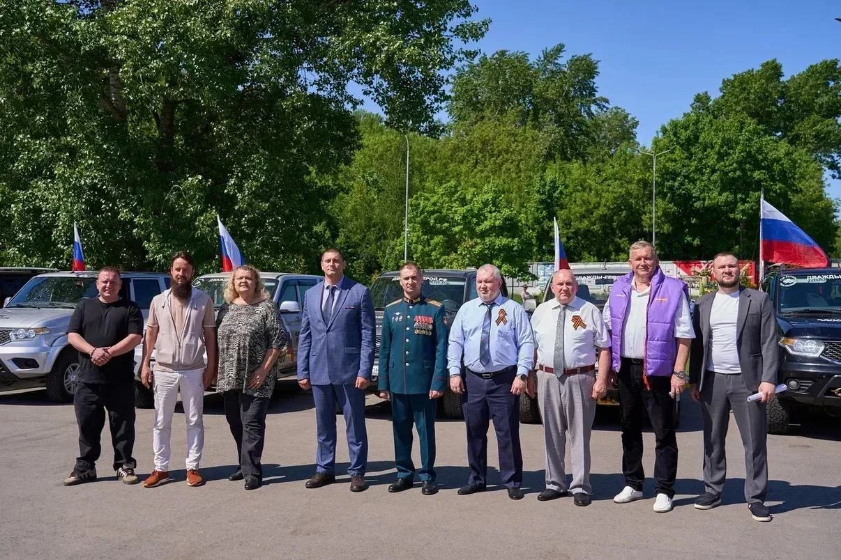 Добрый автопробег «Одна Родина – одна семья» продолжает путь в Донецк   Этот автопробег придумал и з
