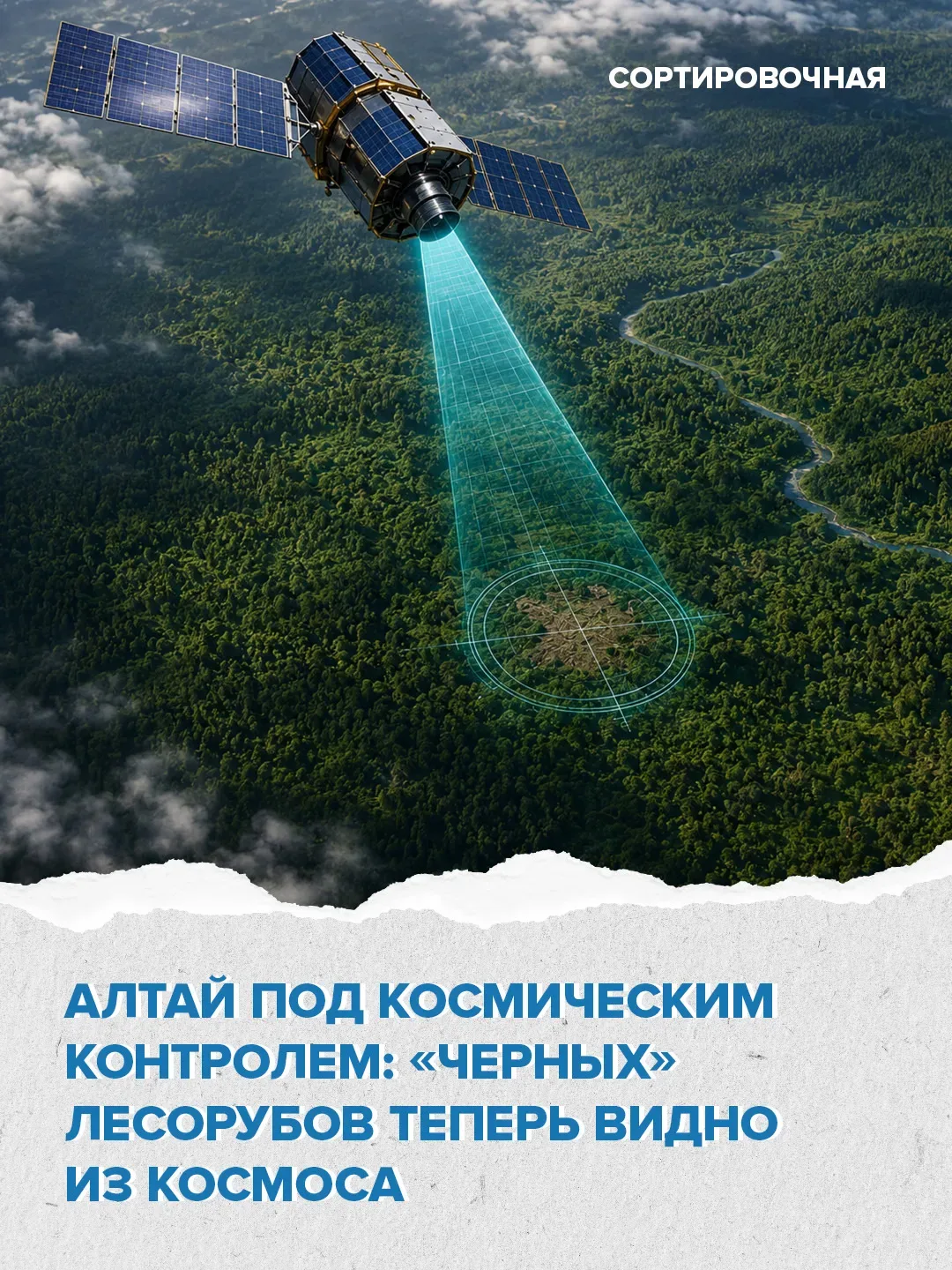🛰️ Алтайский край включился в федеральную программу непрерывного космического мониторинга лесов  Ран