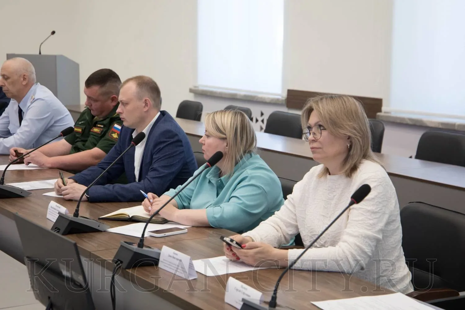 О социальной поддержке и помощи участникам специальной военной операции В администрации города Курга