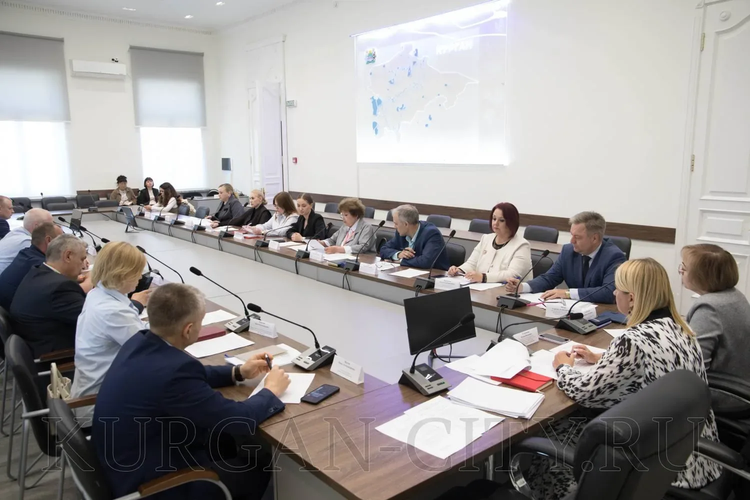 О социальной поддержке и помощи участникам специальной военной операции В администрации города Курга