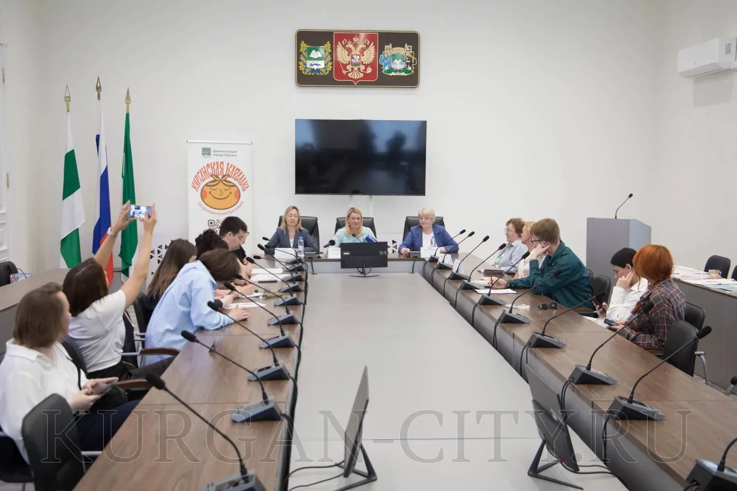 О проведении ежегодного гастрономического фестиваля «Курганская каралька» сегодня шла речь во время 