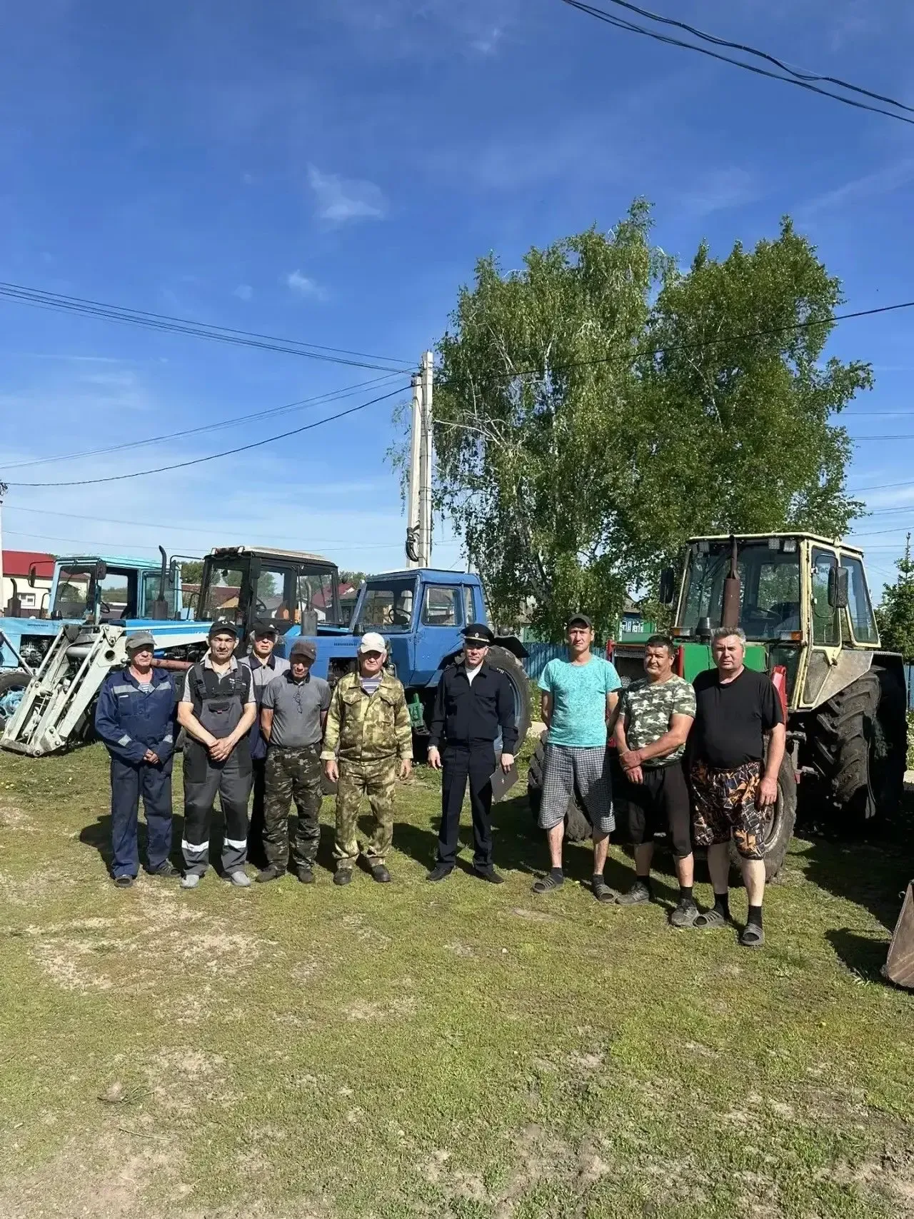 ✅15 мая состоялся комплекс технического осмотра в Кара-якуповском сельсовете. На инспекцию было пред