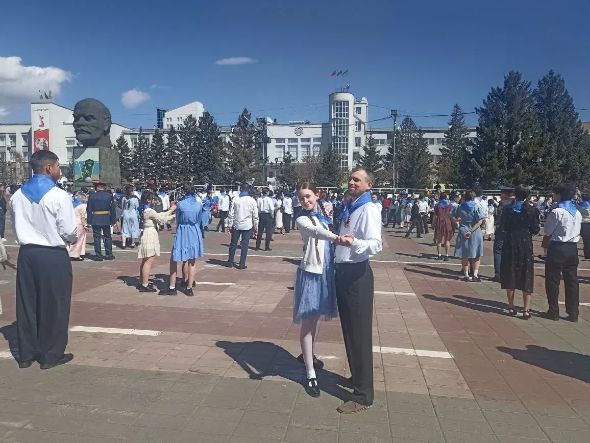 💃 Вальс наследников Победы  Сегодня молодёжный совет Министерства и сотрудники подведомственных учре