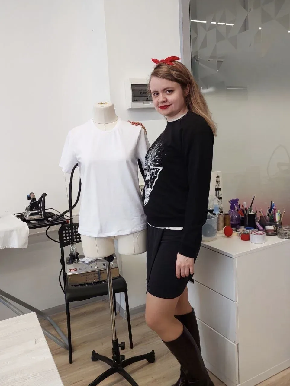 🔺 На майских праздниках в очной школе Академии мы провели два мастер-класса "Футболка"  Участники МК