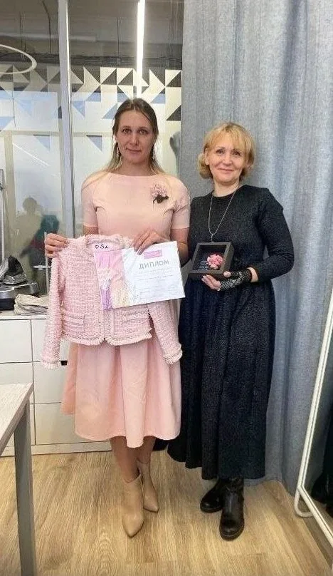 🫶Благодарим за чудесные фото и отзыв ученицу очных курсов Академии Burda Москва Любовь Смотракову  П