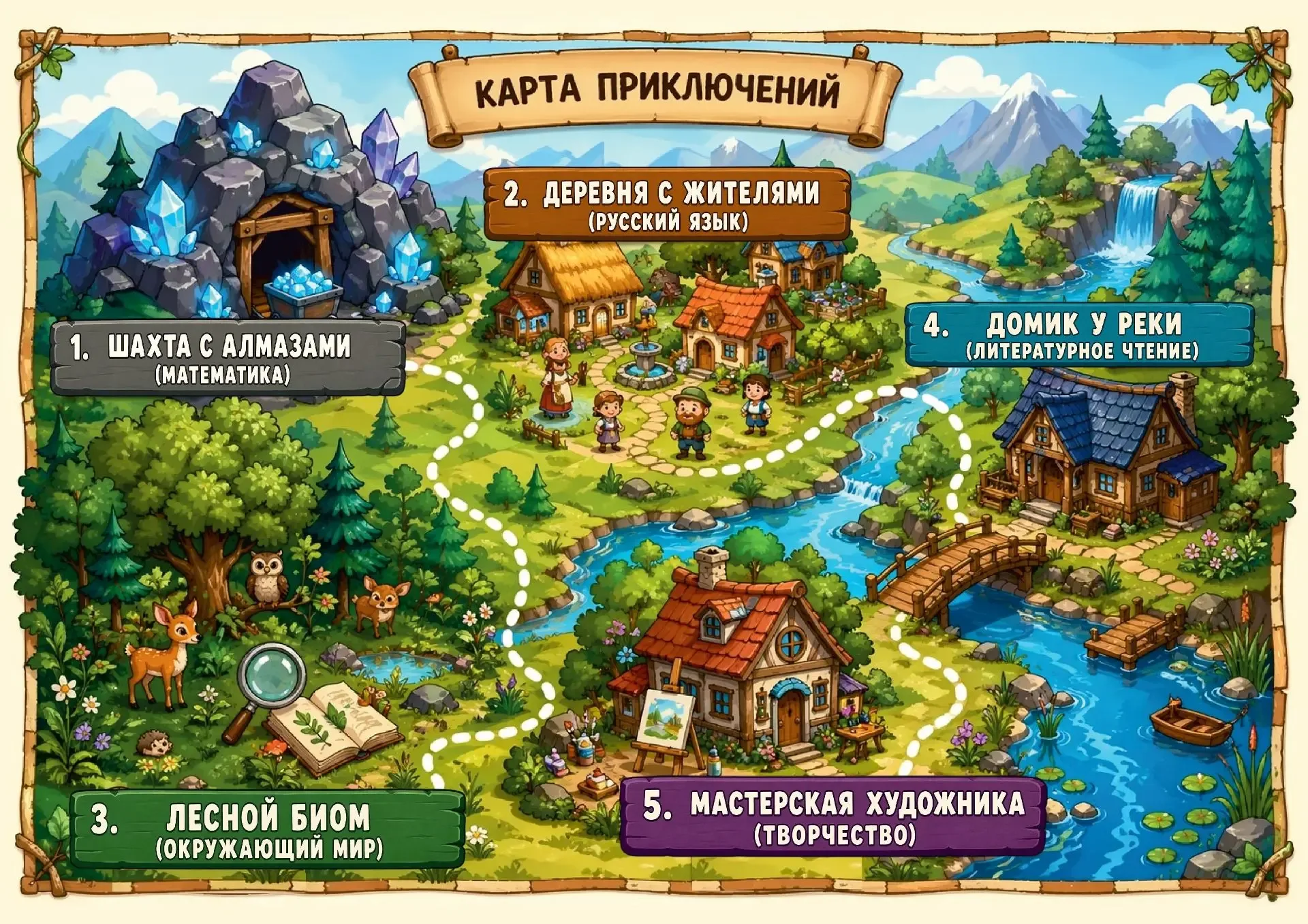 КРАФТ-КВИЗ: Легендарное завершение учебного года в стиле Майнкрафт!  Учебный год на финише. Дети меч