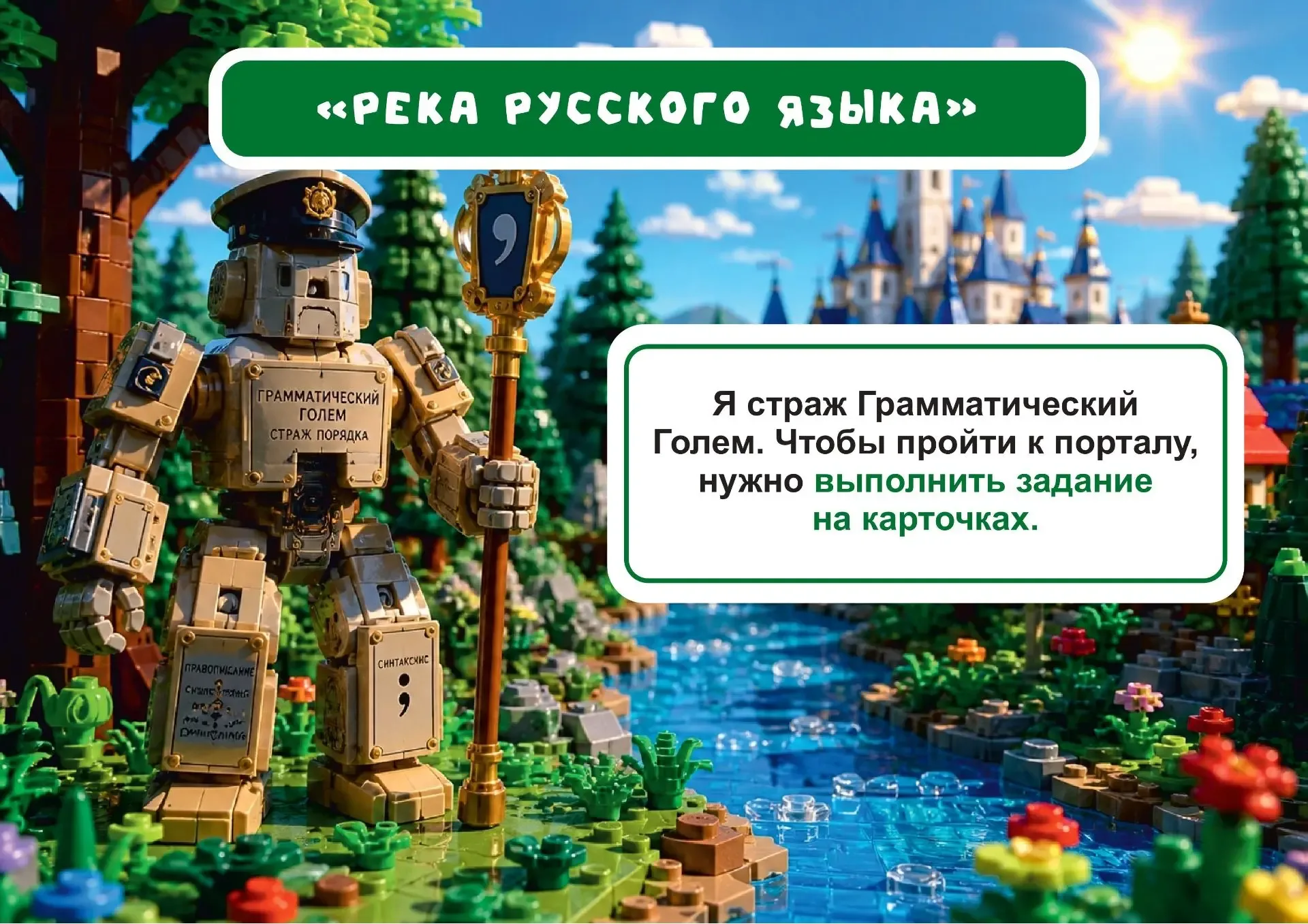 КРАФТ-КВИЗ: Легендарное завершение учебного года в стиле Майнкрафт!  Учебный год на финише. Дети меч