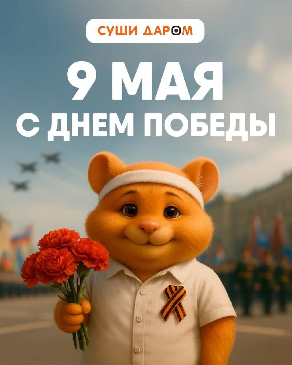 🌺 С Днём Победы!  9 Мая - день памяти, гордости и благодарности. Спасибо тем, кто подарил нам мир и 