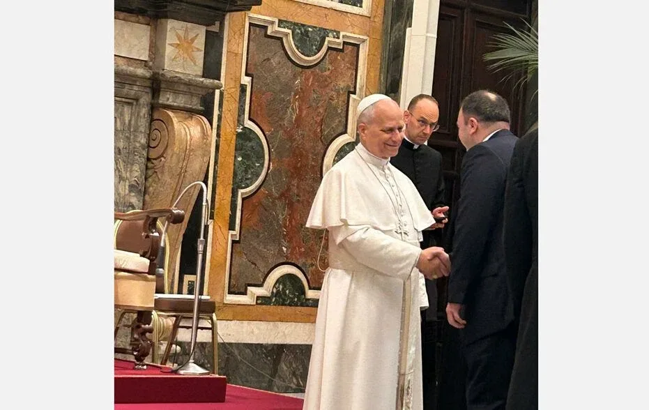 🇬🇪🇻🇦Глава комитета по внешним связям Николоз Самхарадзе встретился с Папой Римским и госсекретарем В