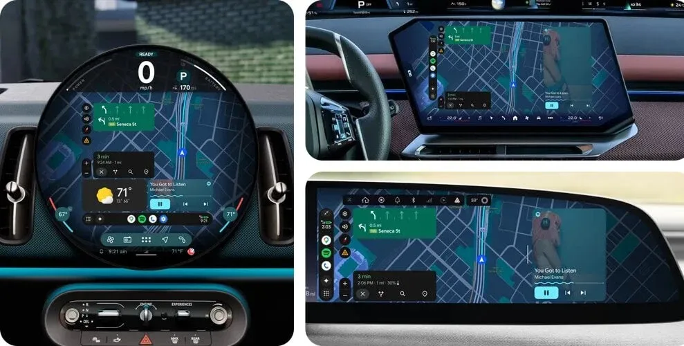 Google анонсировал крупное обновление Android Auto  Система получит новый дизайн Material 3, улучшен