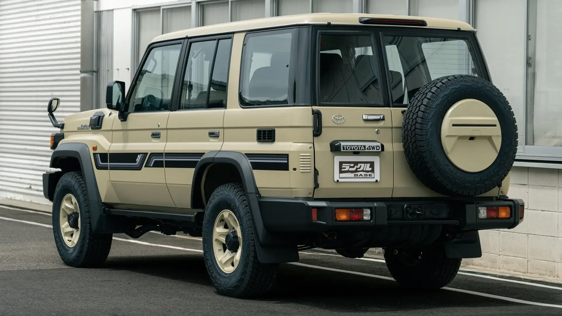 Toyota показала ретро-версию Land Cruiser 70  Toyota Land Cruiser 70 получил новую ретро-версию Urba