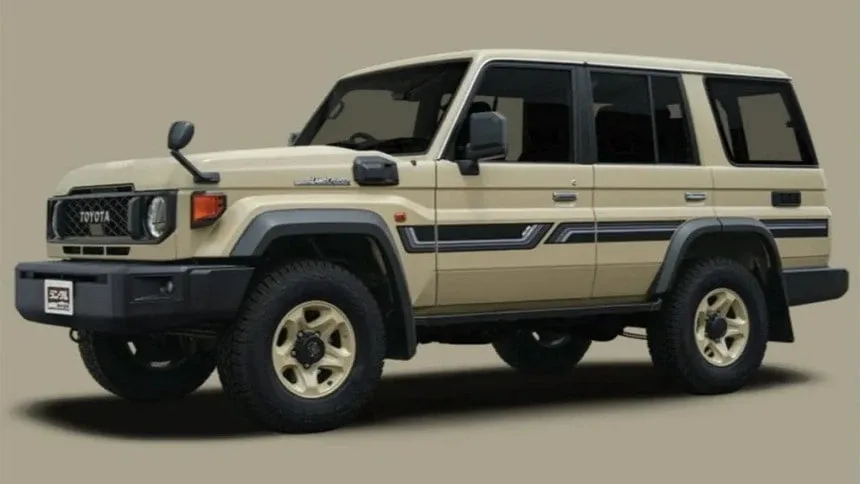 Toyota показала ретро-версию Land Cruiser 70  Toyota Land Cruiser 70 получил новую ретро-версию Urba