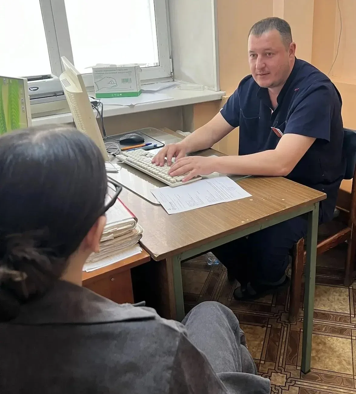 🚑Впервые в 2026 году «Патруль здоровья» выехал для обследования жителей Белогорского округа  Сегодня