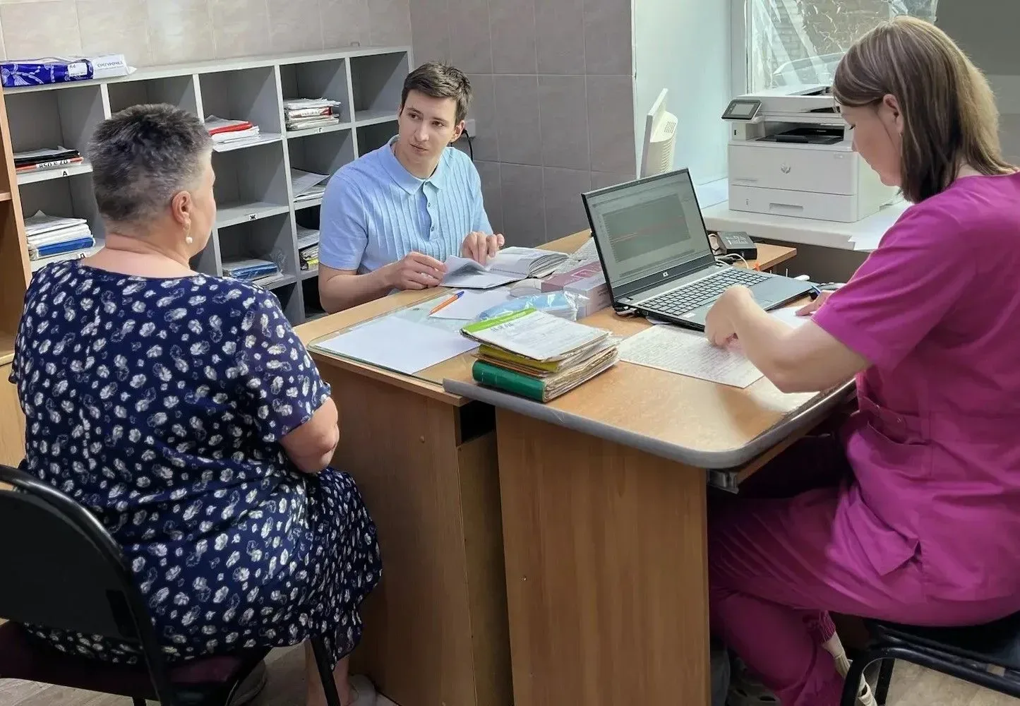 🚑Впервые в 2026 году «Патруль здоровья» выехал для обследования жителей Белогорского округа  Сегодня