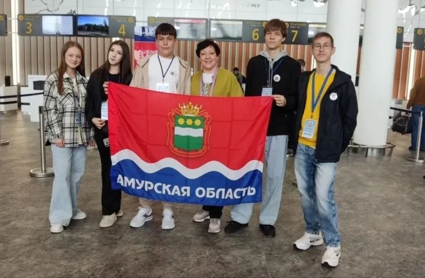 ✈️ Команда школьников «Амурские тигры» из Благовещенска отправилась на интеллектуальный батл в Москв