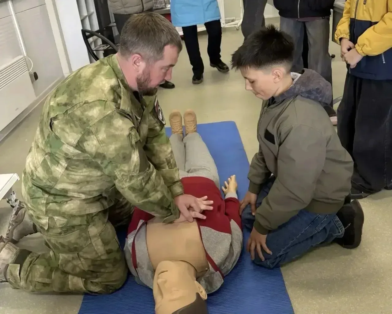 В Центре «Воин» прошел День открытых дверей 💪  Для родителей будущих участников летних военно-патрио