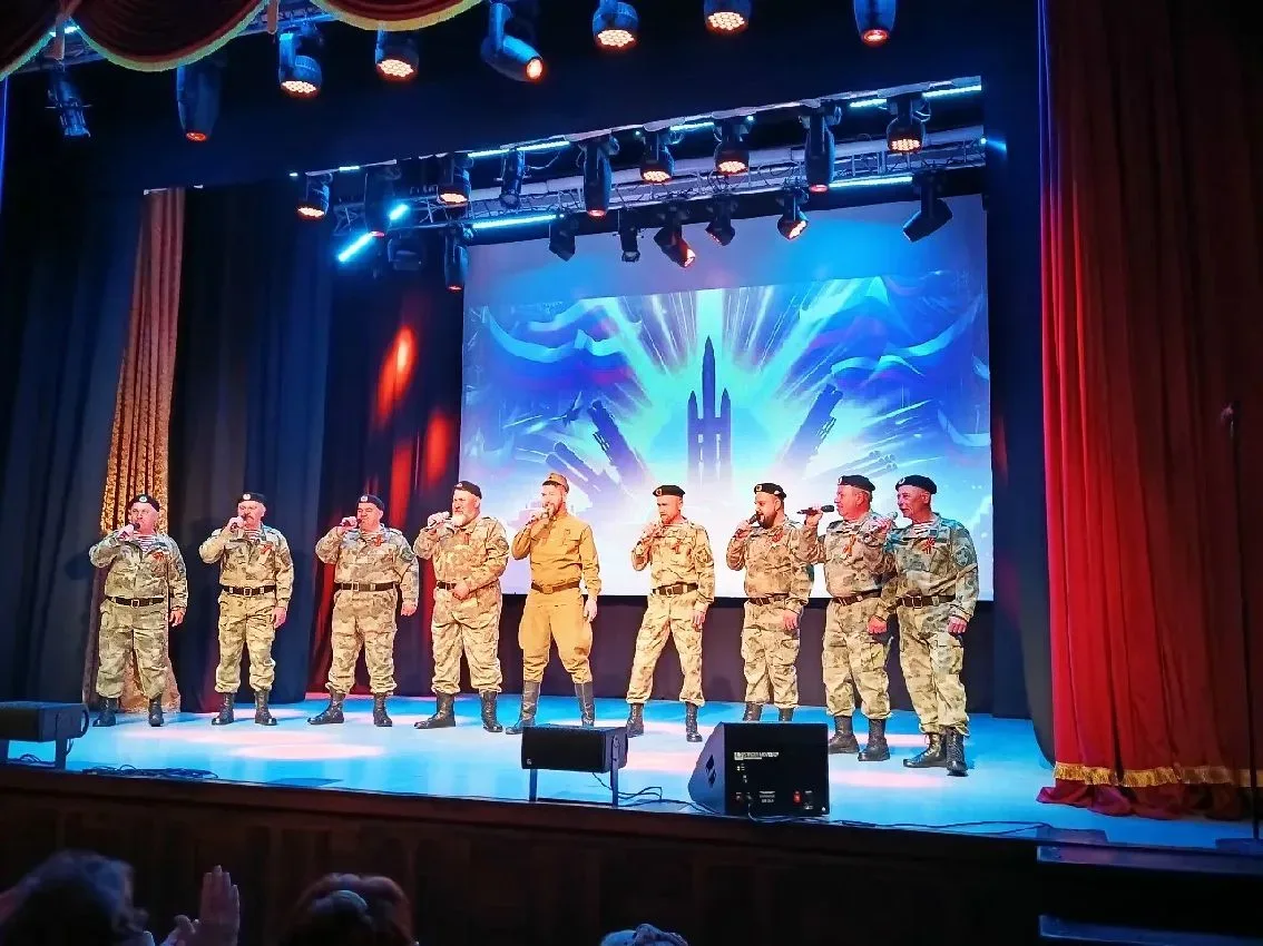 ПРАЗДНИК ВСЕХ НАРОДОВ!   В День Великой Победы на главной сцене Темрюкского района состоялся тематич