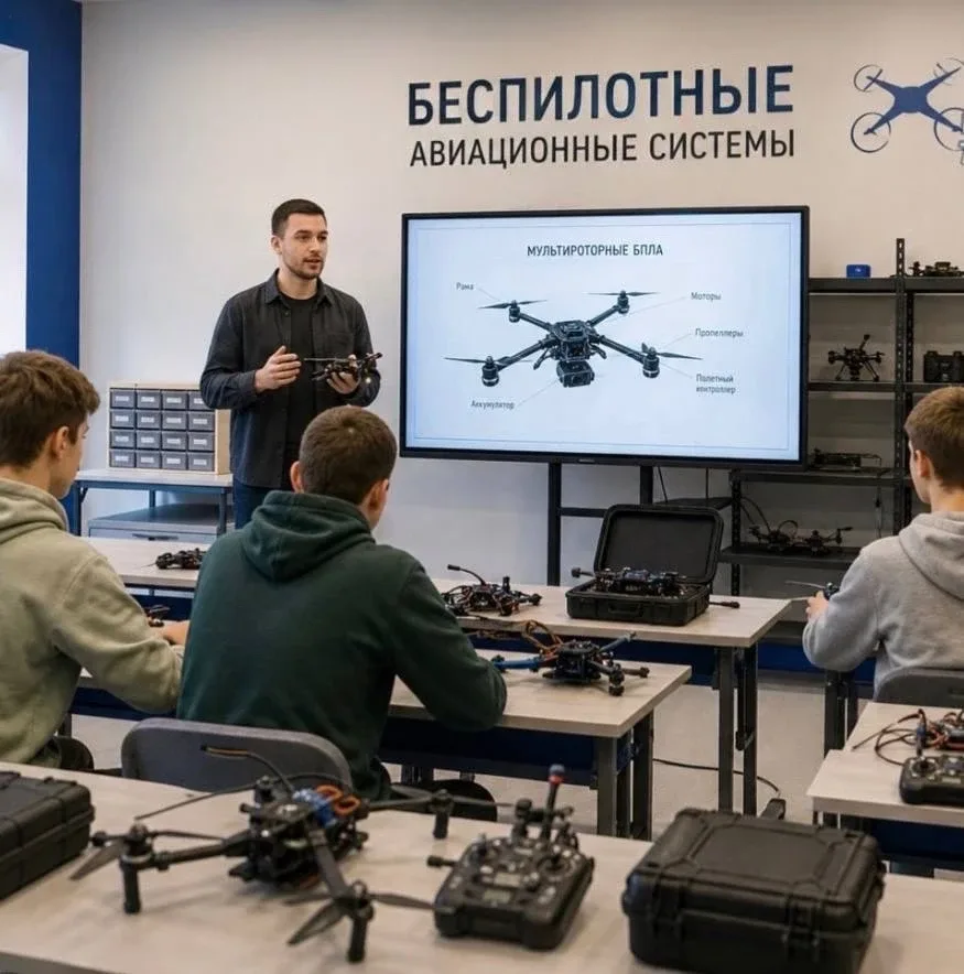 ⚡️ Обязательным хотят сделать изучение беспилотников в школах!  ▫️C тaκοй инициaтивοй выcтупил зaмпp