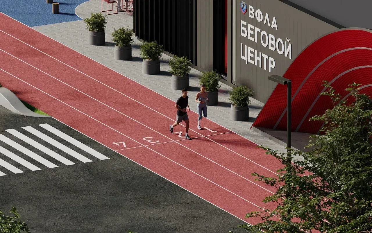 Для жителей Кургана откроют современный бесплатный беговой центр  В Центральном парке культуры и отд