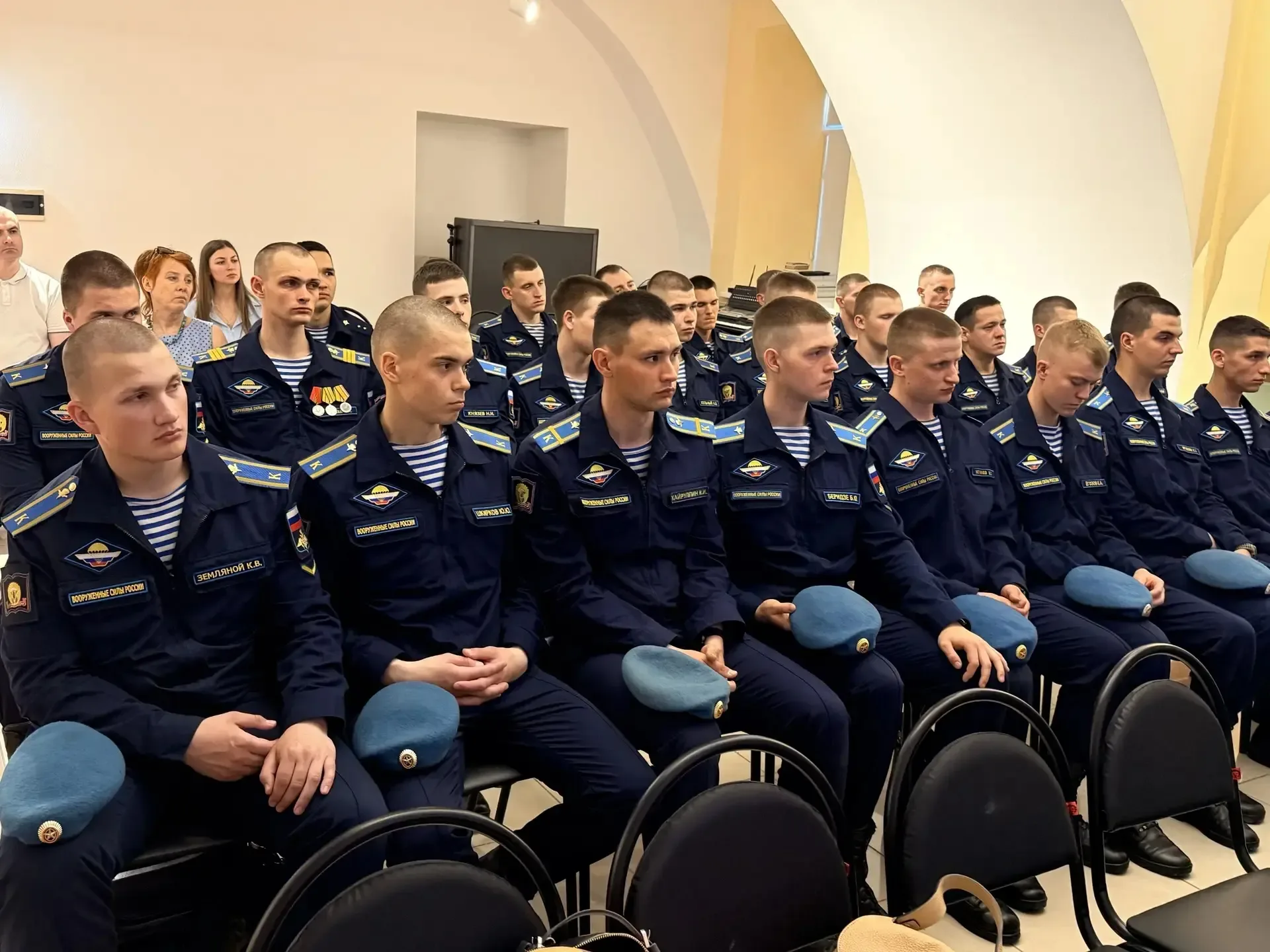 ⚡️ «Спасибо за то, что вы приняли такое решение – служить Родине»  🇷🇺 Юлия Белехова, руководитель Ко