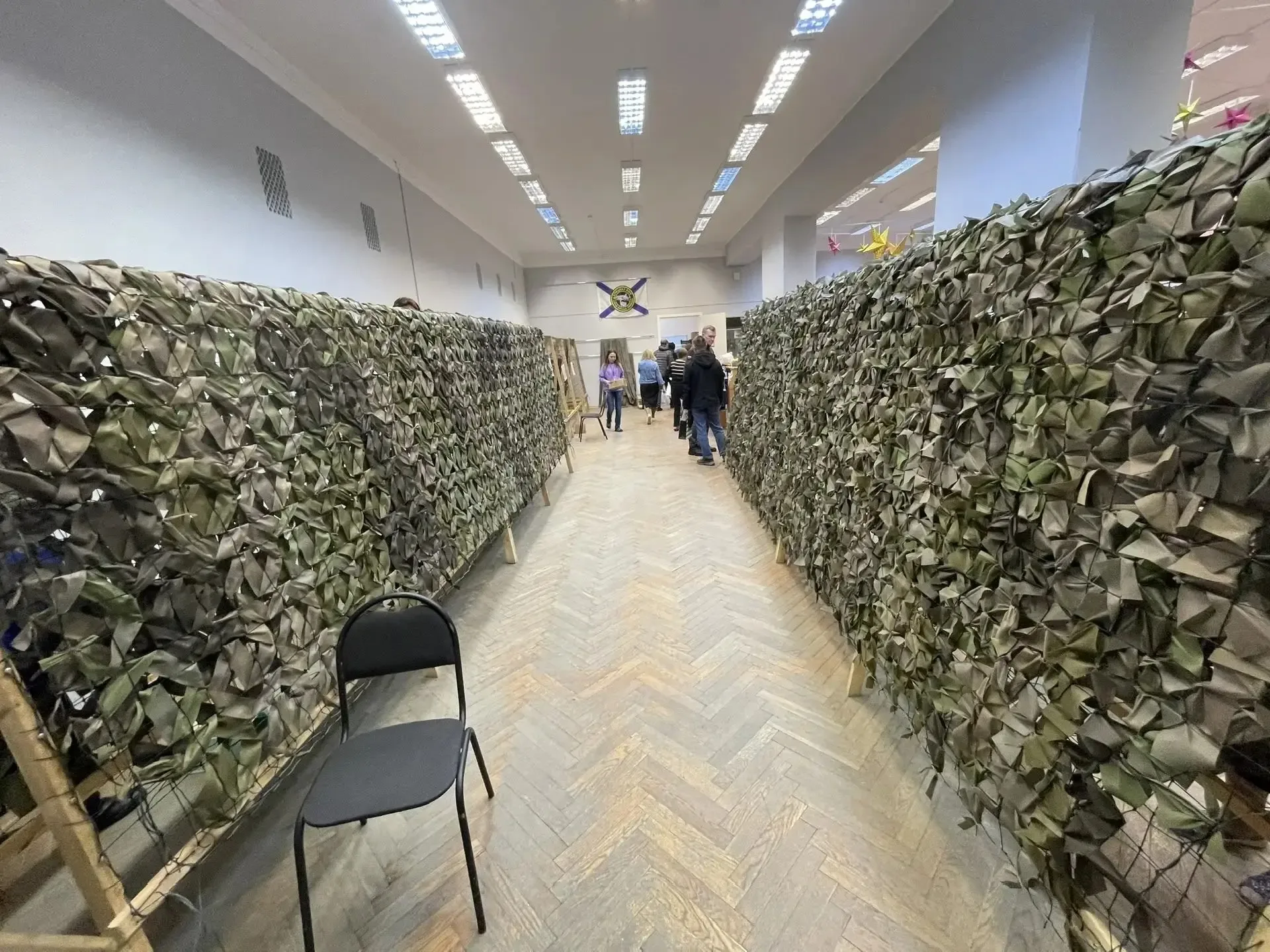 Волонтёры из Мурманска изготовили маскировочные сети для бойцов  📦 Добровольческое объединение «Маск
