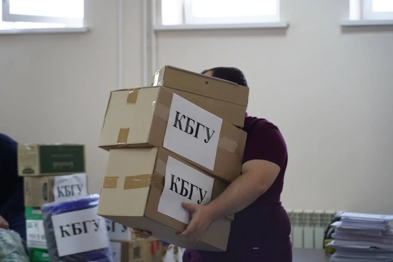Кабардино-Балкарский университет отправляет дополнительную помощь участникам спецоперации  📦 Кабарди