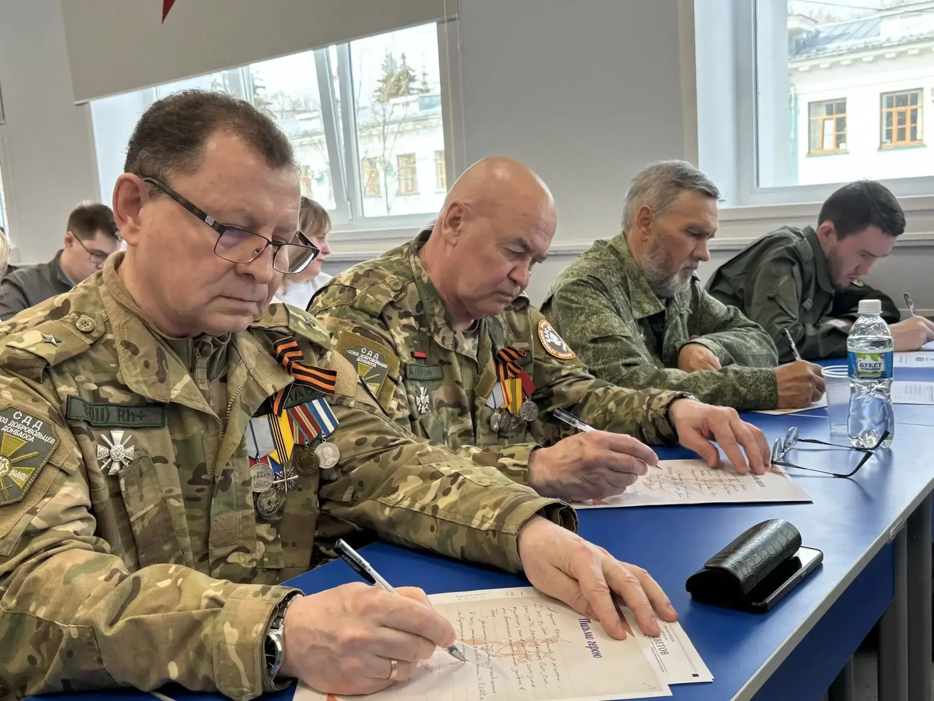 Курсанты из Чувашии написали письма поддержки военнослужащим  ✍️ Курсанты и сотрудники военного учеб