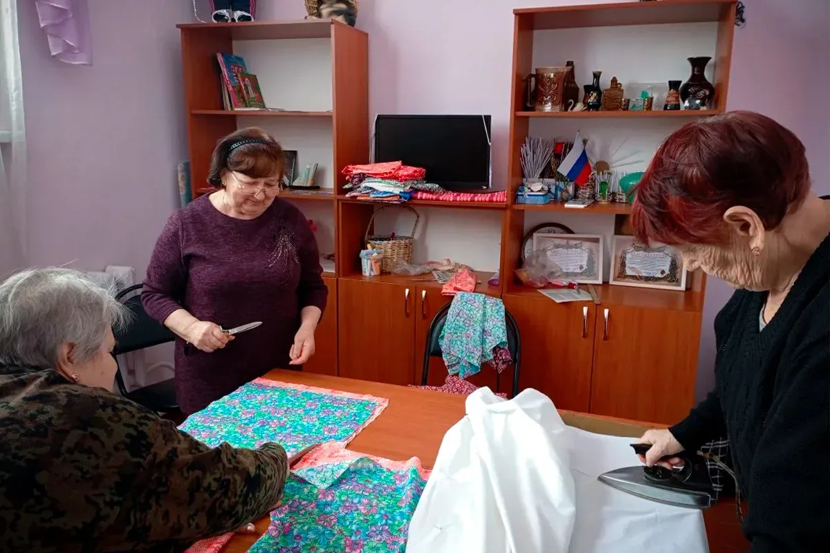 Жители Саратовской области собрали и передали бойцам дополнительную помощь  👩‍🦰 Активистки Аркадакск