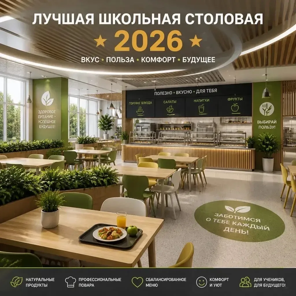 🛡«Лучшая школьная столовая - 2026»  В Карачаево-Черкесской Республике 16мая на базе Карачаево-Черкес