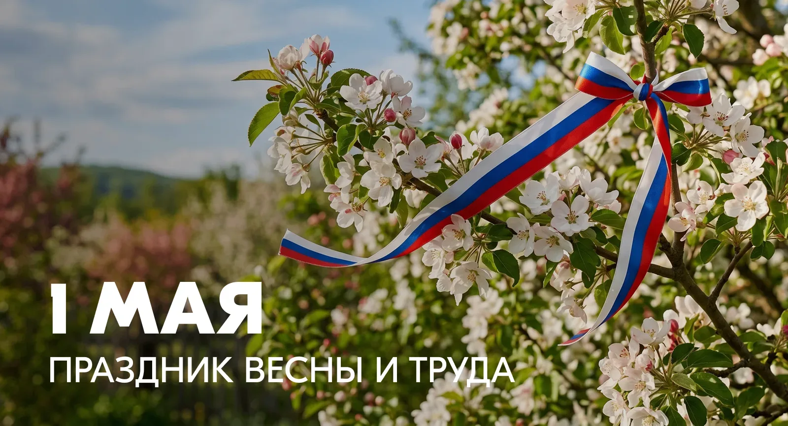 Уважаемые жители Владимирской области!  Примите искренние поздравления с Днём весны и труда!  1 Мая 