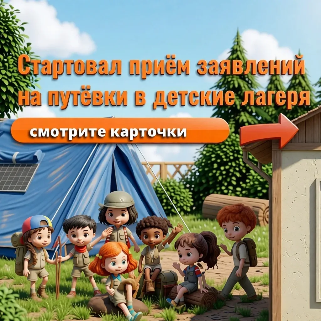 🌟 Приём документов для получения путёвок в детские оздоровительные лагеря открыт!   Многофункциональ