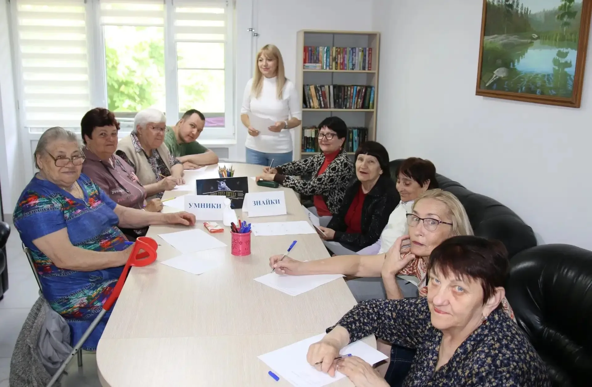 Расширяем кругозор с лучшими знатоками! 🧠📺 В Ставропольском краевом геронтологическом центре прошла 