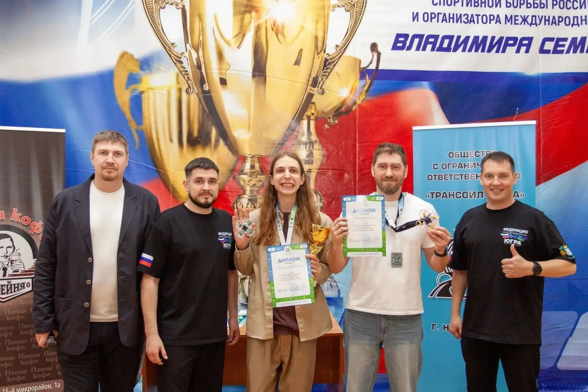 Серебро чемпионата Югры по гонкам дронов!  Студент СурГПУ Виктор Верхоглядов, группа Б-4051, направл