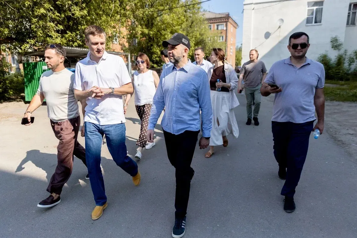 🏡Утро началось с обхода территории  ✅Вместе с командой, профильными заместителями и руководителями к