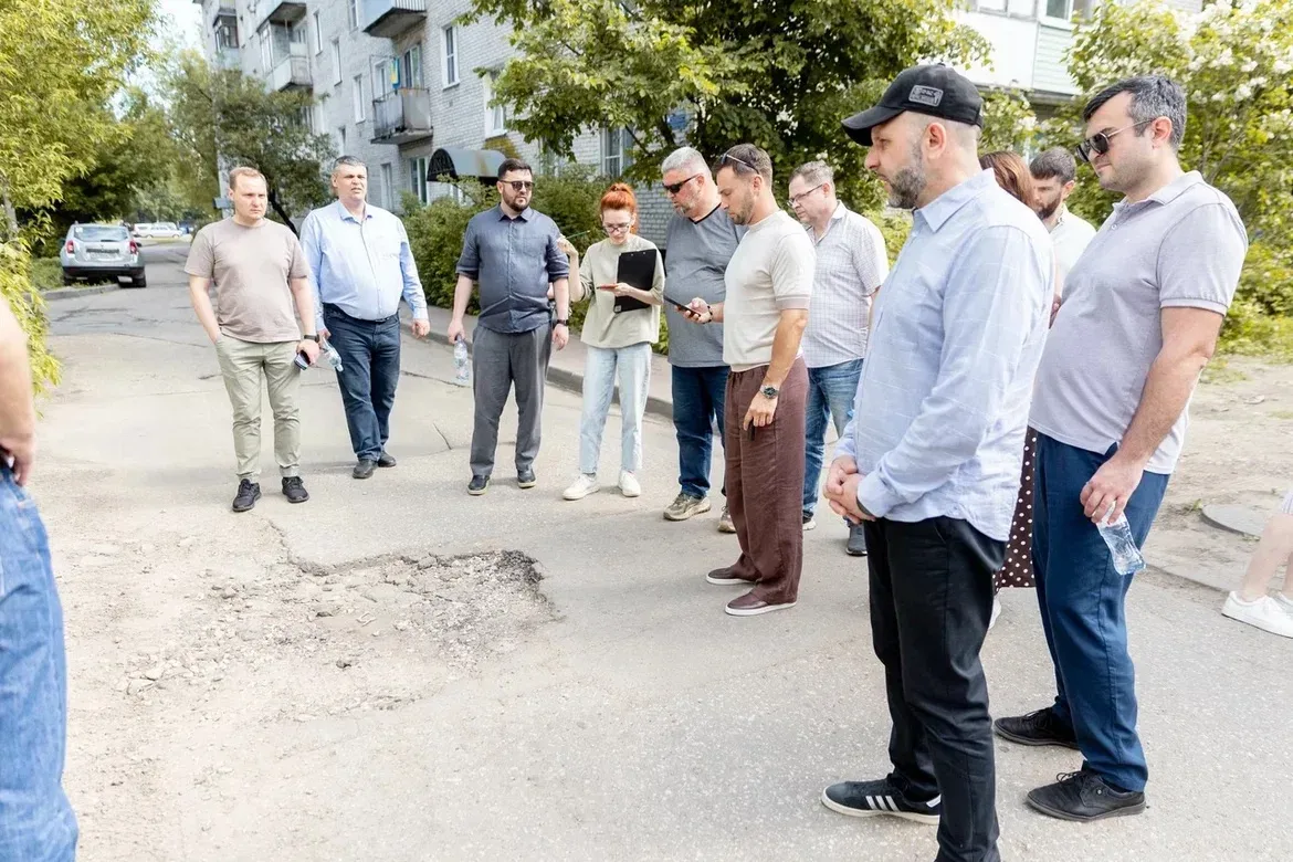 🏡Утро началось с обхода территории  ✅Вместе с командой, профильными заместителями и руководителями к