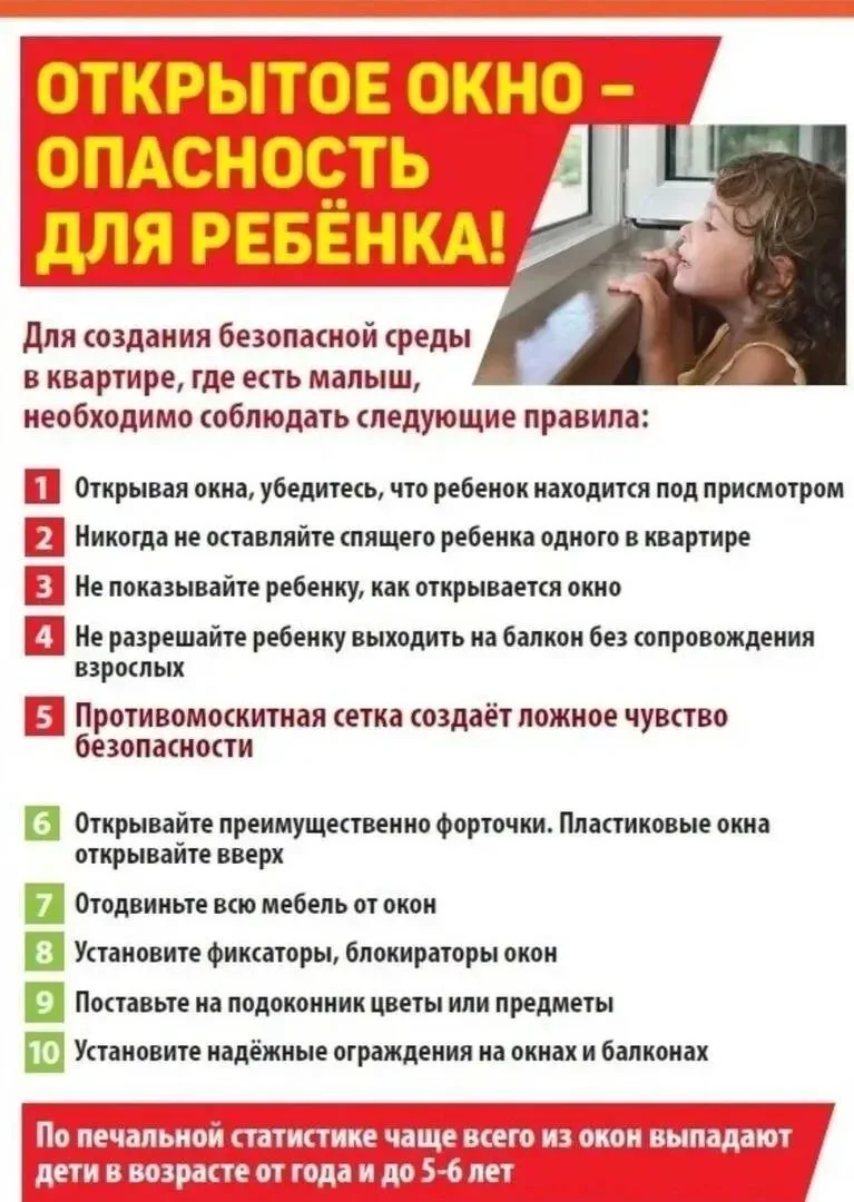 📢Уважаемые родители!   ✅С наступлением теплой погоды появляется еще одна опасность для маленьких дет