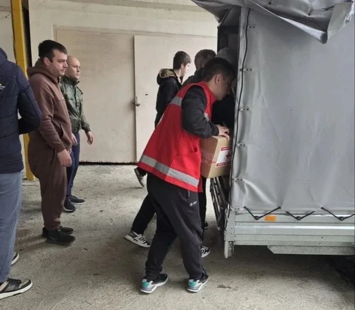 ❗️Российский Красный Крест доставил в Туапсе более 11 тысяч единиц специализированного инвентаря и с
