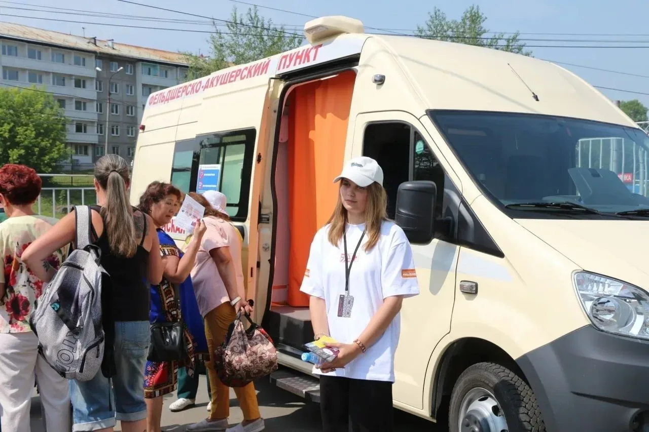 Медицинские работники проведут обследование населения на уличной акции «День здоровья» 15 мая в Ирку