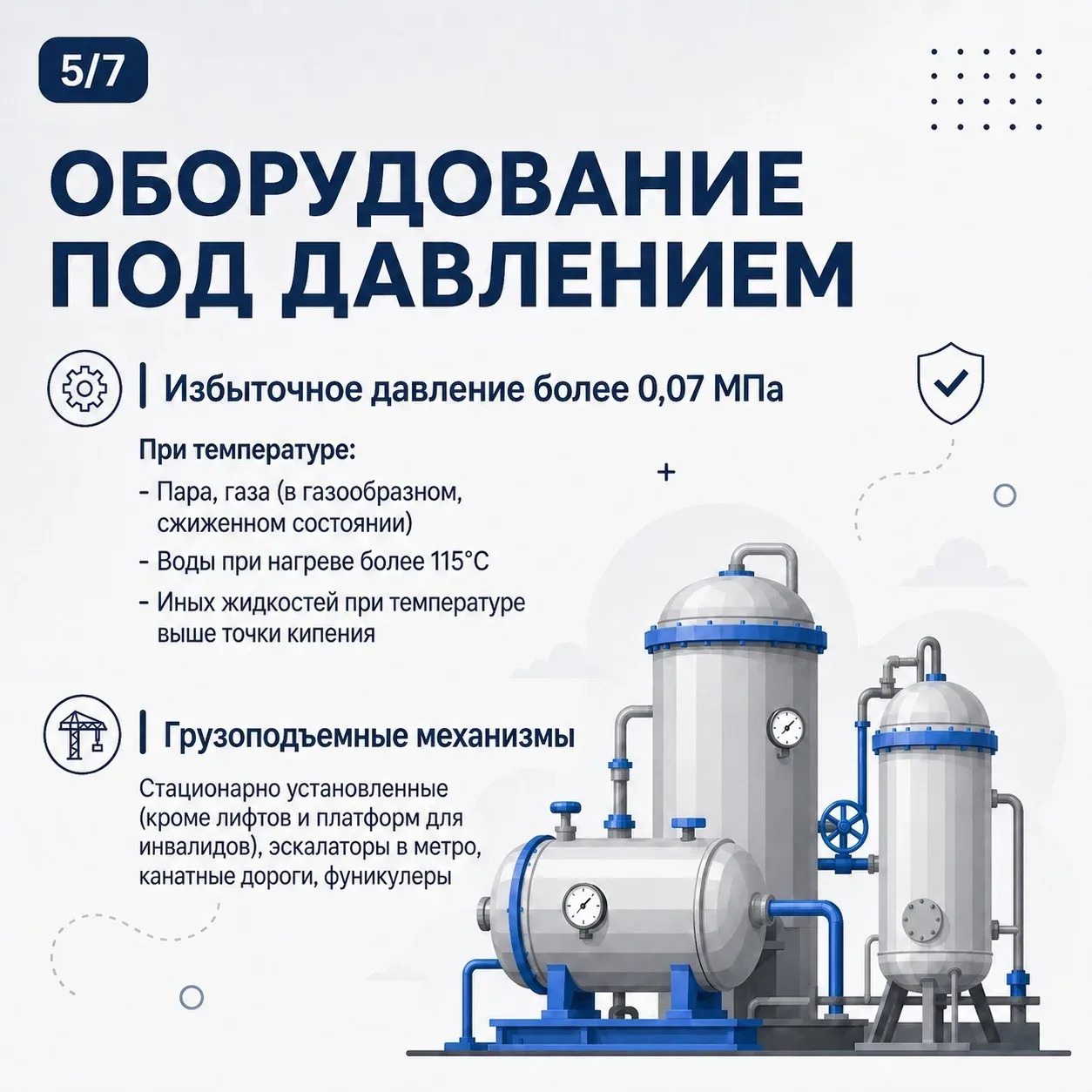 Напоминаем руководителям предприятий и организаций, эксплуатирующих опасные производственные объекты