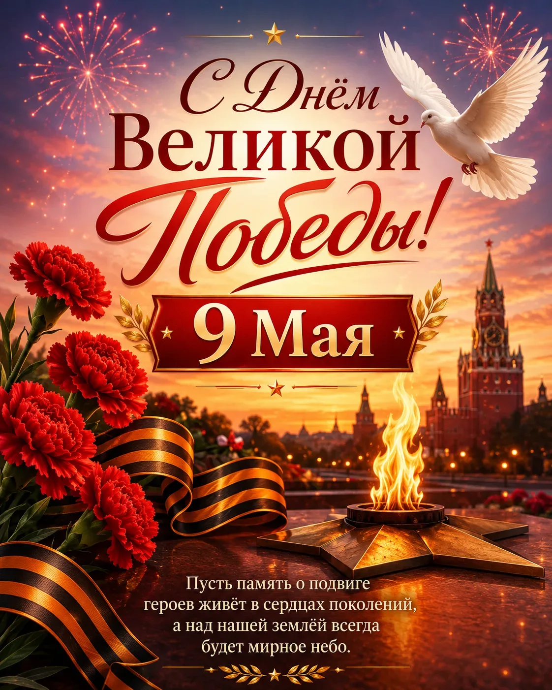 С Днем Великой Победы! #шерегеш