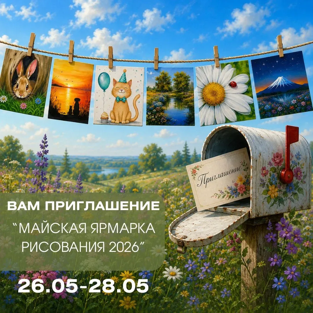 ГЛАВНОЕ ПРИГЛАШЕНИЕ ЭТОЙ ВЕСНЫ, ДЕРЖИТЕ СКОРЕЕ✉️  А вы знали, что наш Клуб «Начинающий художник» отм