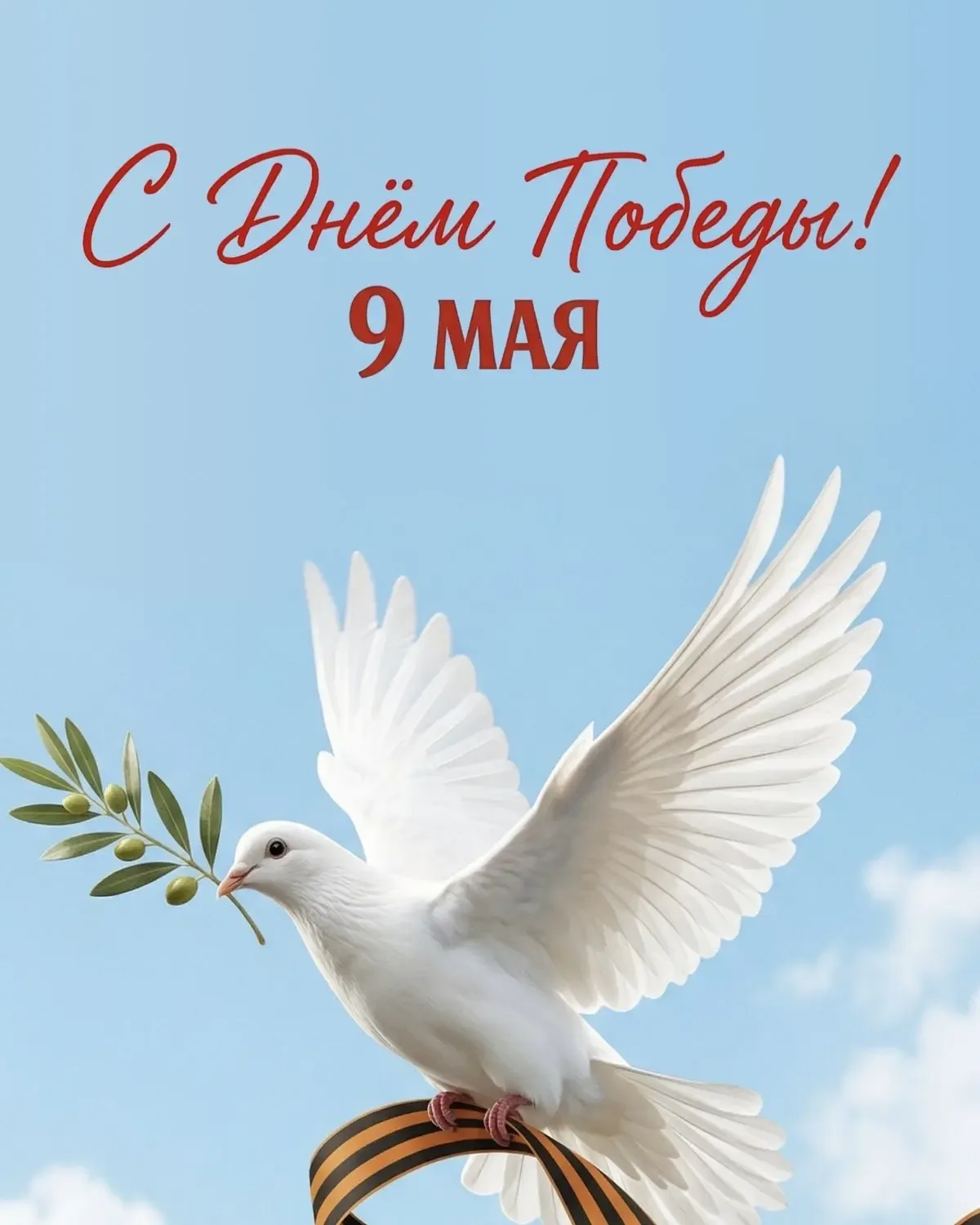 С Днём Победы! 🇷🇺  9 Мая — день памяти, благодарности и уважения к тем, кто подарил нам мирное небо.
