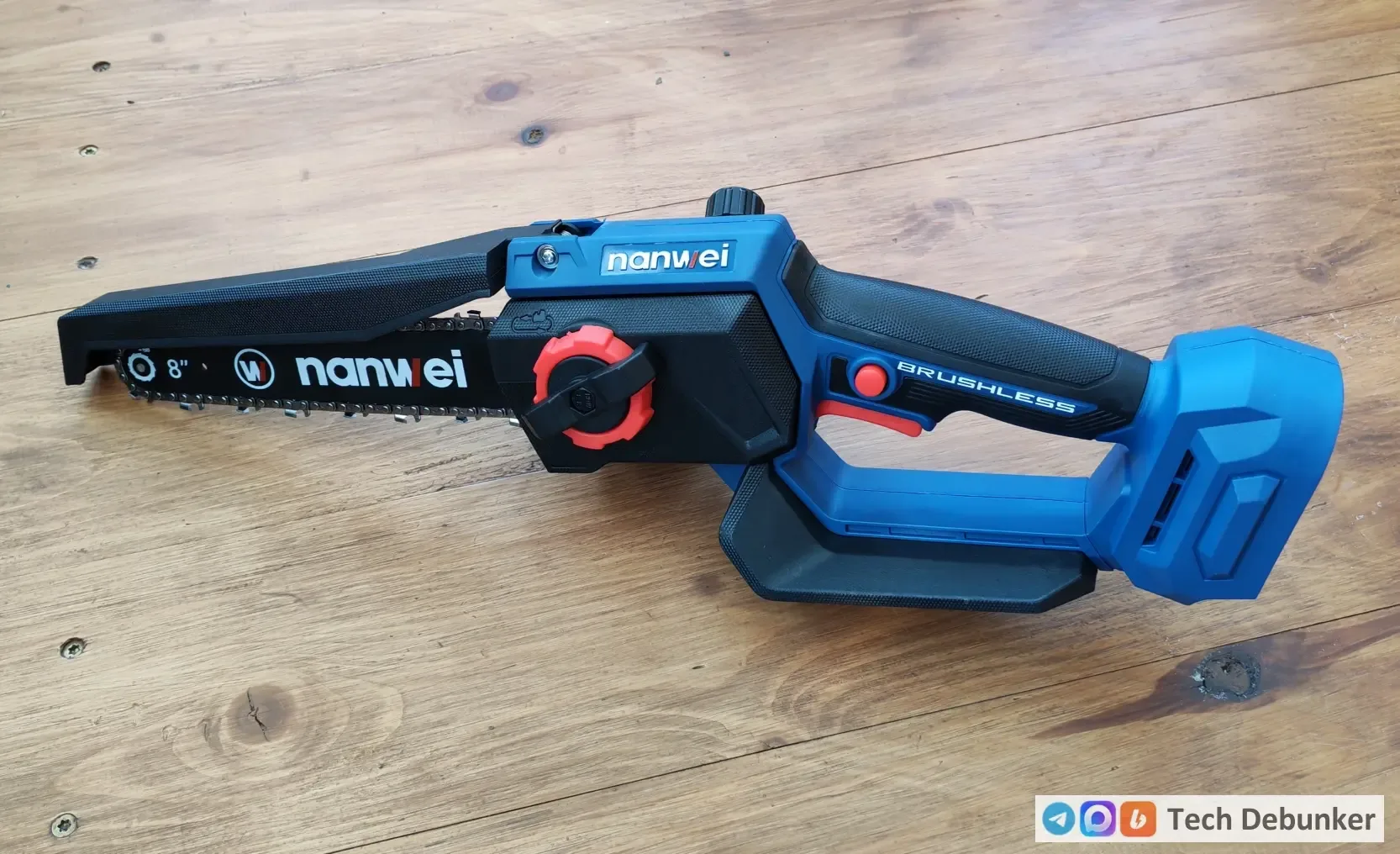 Пила Nanwei 8" оказалась самой мощной из бюджетных  После того, как пара шуруповертов Nanwei оставил