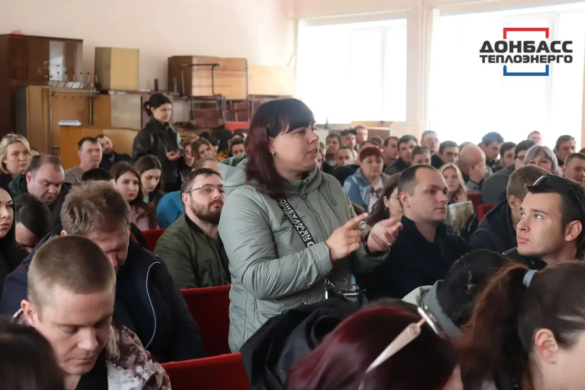 МОЛОДЕЖЬ ГУП ДНР «ДОНБАССТЕПЛОЭНЕРГО» ВСТРЕТИЛАСЬ С РУКОВОДСТВОМ КОМИТЕТА НАРОДНОГО СОВЕТА ПО ЖКХ  📆