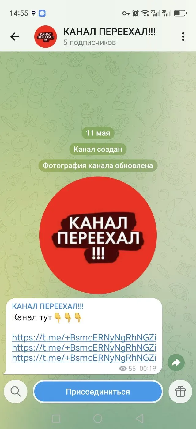 Уважаемые, внимание! Я временно закрывала свой канал в ТГ и именная ссылка автоматически сбрасываетс