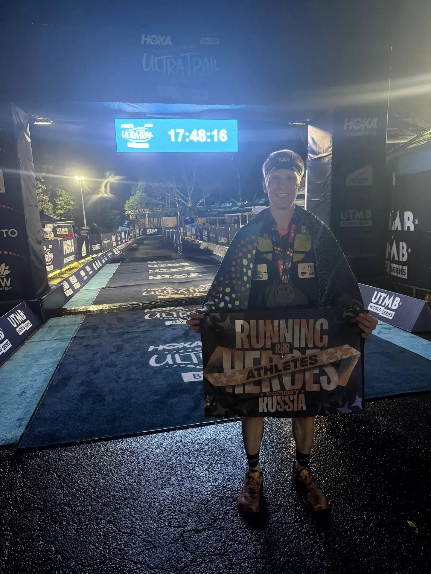 От всей души поздравляем атлетов Running Heroes Russia с финишем на престижном международном старте 