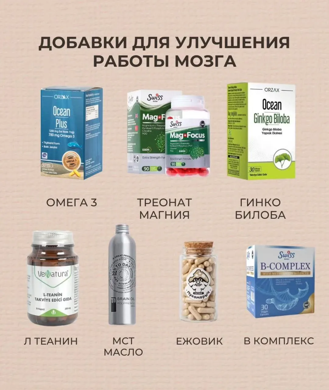 Полезная шпаргалка по бадам, которая обязательно пригодится.