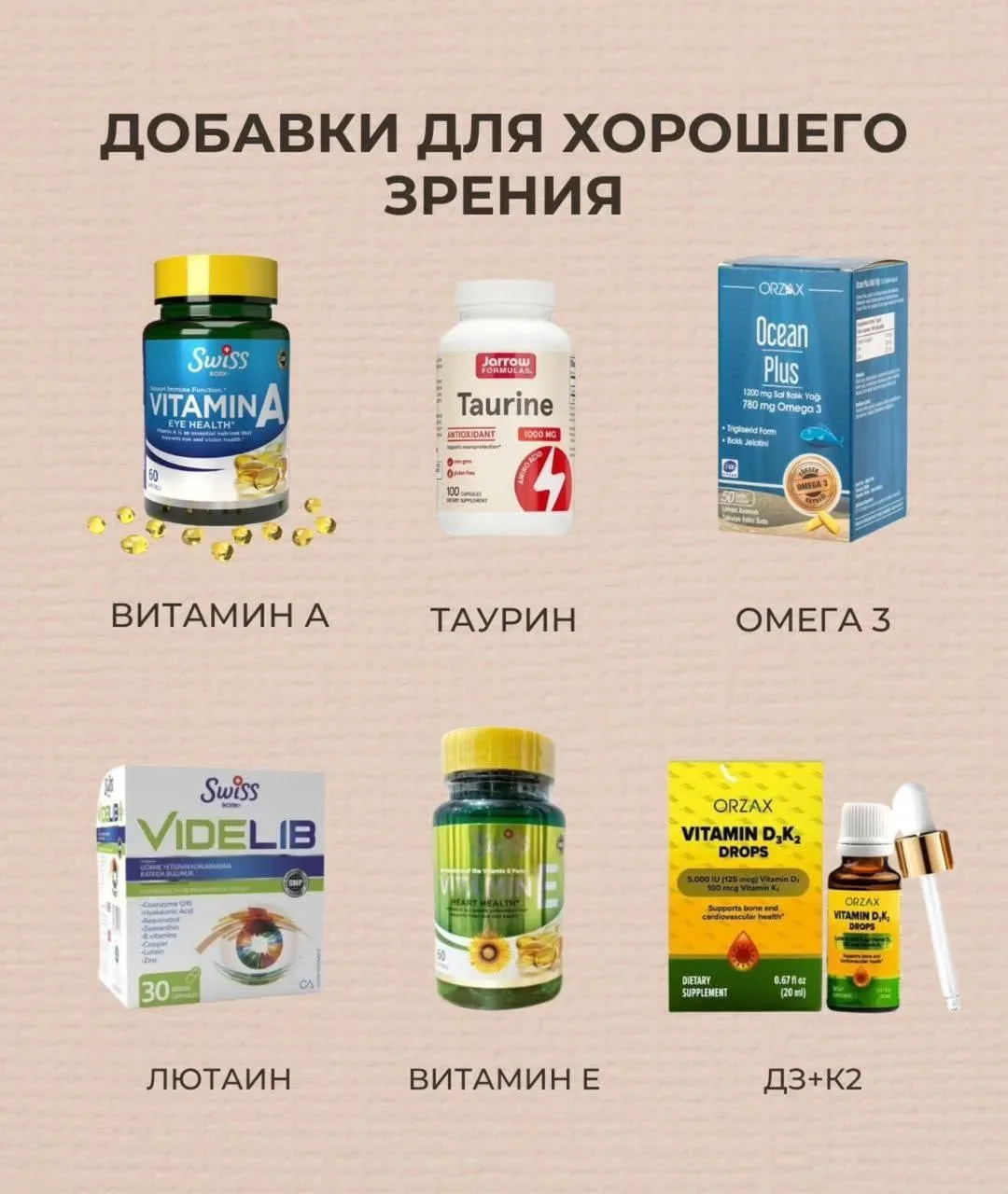 Полезная шпаргалка по бадам, которая обязательно пригодится.